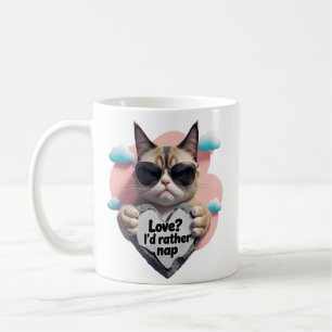 kärlek? jag skulle ta en tupplur kaffemugg