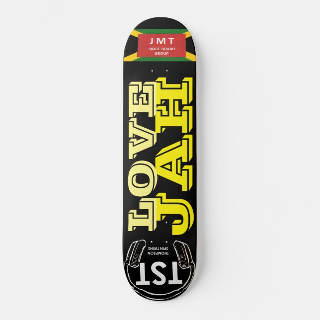 KÄRLEK JAH Skateboard (Framsida)
