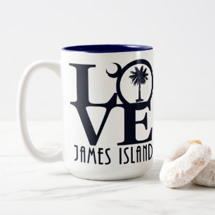 KÄRLEK James Island 15oz Två-Tonad Mugg