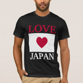 Kärlek Japan Shirt T-shirt