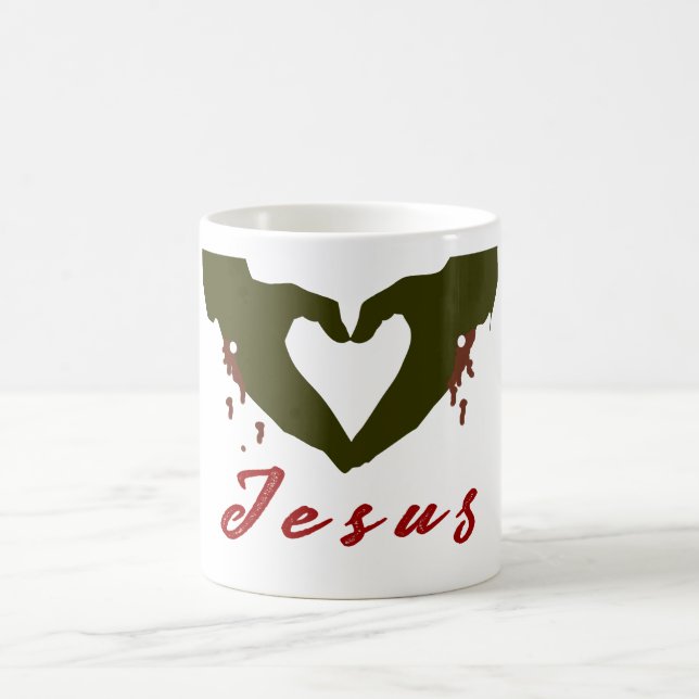 kärlek Jesus Kaffemugg (Center)
