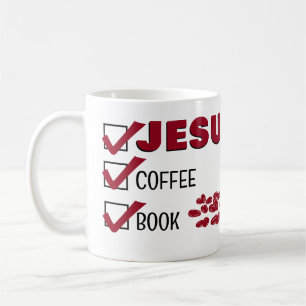 KÄRLEK JESUS KÄRLEK COFFEE KÄRLEK READING Christia Kaffemugg