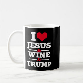 Kärlek Jesus Vin Trump Religiösa Christian Faith M Kaffemugg