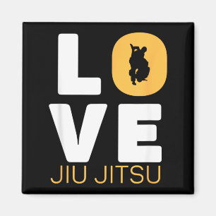 Kärlek Jiu Jitsu Judo Kampsport Brasiliansk Bjj Magnet