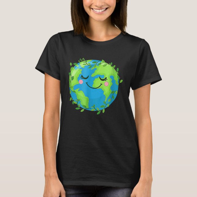 Kärlek: Jordens dag, vardag och miljö T Shirt (Framsida)