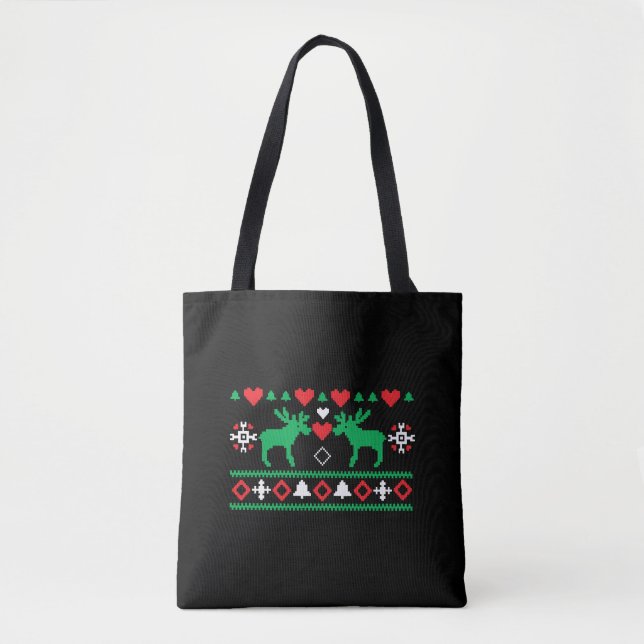Kärlek jul ugly tygkasse (Framsida)