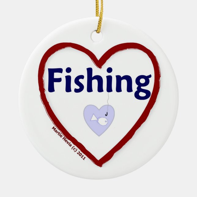 Kärlek Julgransprydnad Keramik (Framsidan)