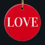 kärlek julgransprydnad keramik<br><div class="desc">kärlek</div>