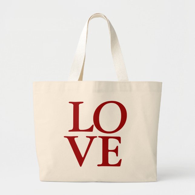 Kärlek Jumbo Tygkasse (Framsidan)
