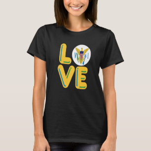 KÄRLEK Jungfruöarna T Shirt