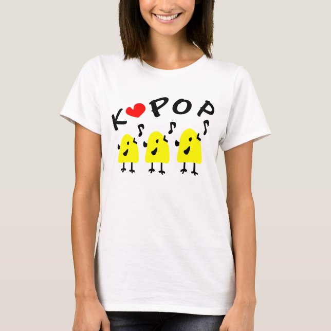 KÄRLEK K POP LITTLE BIRDS SJUNGA Dam Baby docka (p Tee (Framsida)