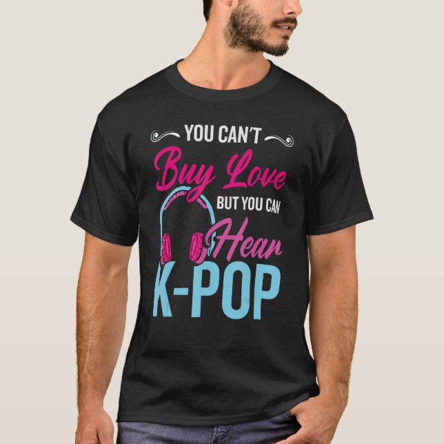 Kärlek K-Pop T Shirt (Framsida)