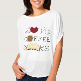Kärlek, kaffe, Bokar T Shirt