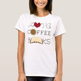 Kärlek, kaffe, Bokar T Shirt