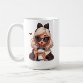 Kärlek kaffe kaffemugg