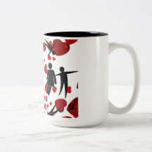 Kärlek kaffe mugg