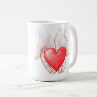 Kärlek Kaffe Mugg