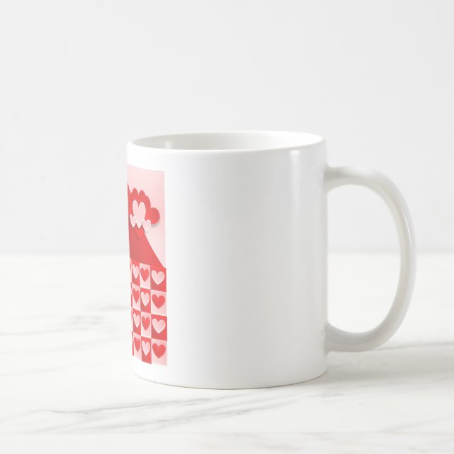 Kärlek kaffe mugg (Höger)