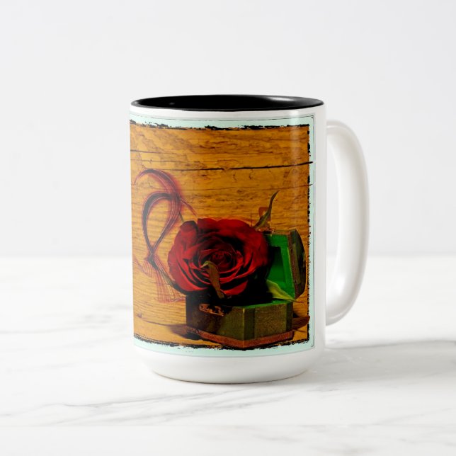 Kärlek kaffe mugg (Framsida höger)