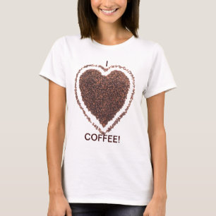 Kärlek-kaffe T-shirt