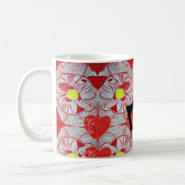 Kärlek Kaffemugg (Vänster)
