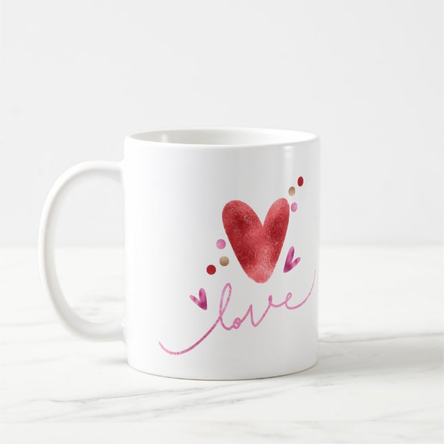 Kärlek Kaffemugg (Vänster)