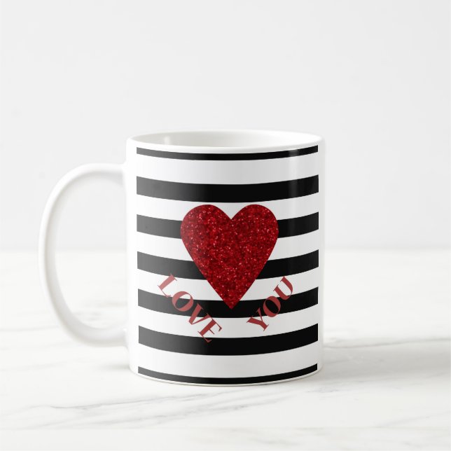 Kärlek Kaffemugg (Vänster)