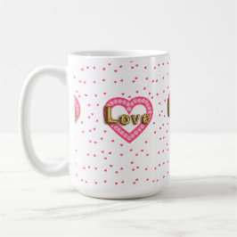 kärlek kaffemugg