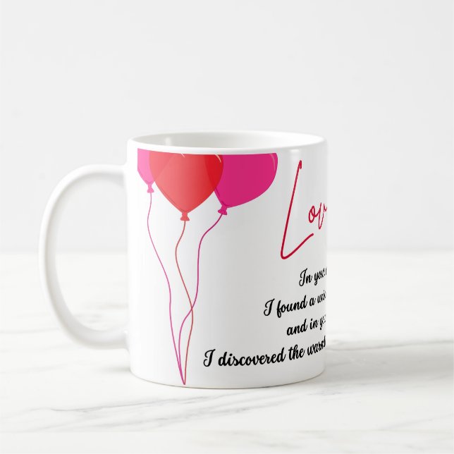 Kärlek Kaffemugg (Vänster)