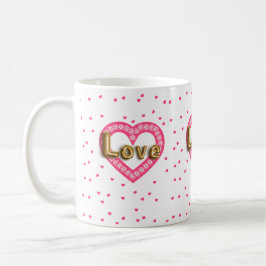 kärlek kaffemugg