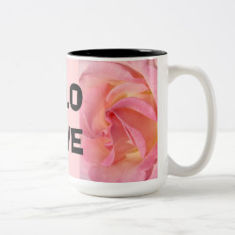 KÄRLEK kaffemuggar Rosa Ros Valentine