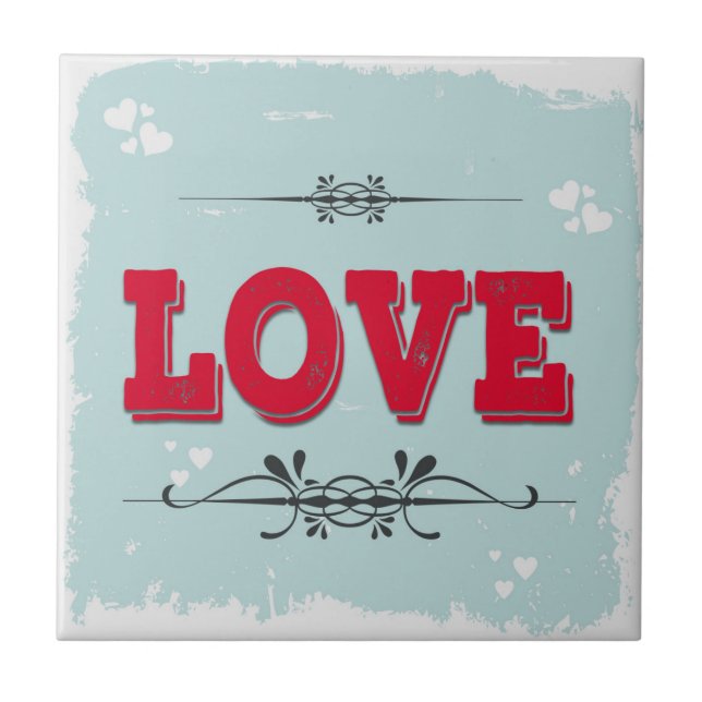 Kärlek Kakelplatta (Framsidan)
