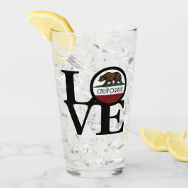 KÄRLEK Kalifornien Glaskopp