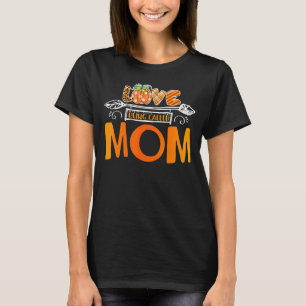 Kärlek kallades Mamma Leopard Pstickkin tack T Shirt