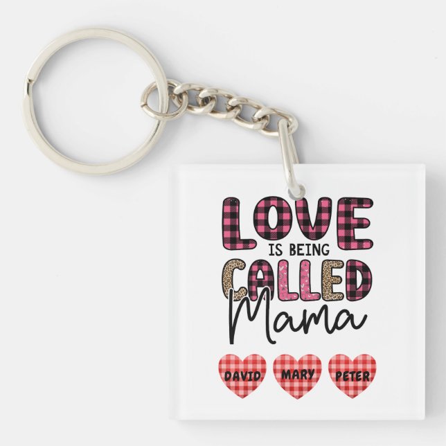 Kärlek kallas Mamma, Anpassade Mamma Gift (Framsidan)