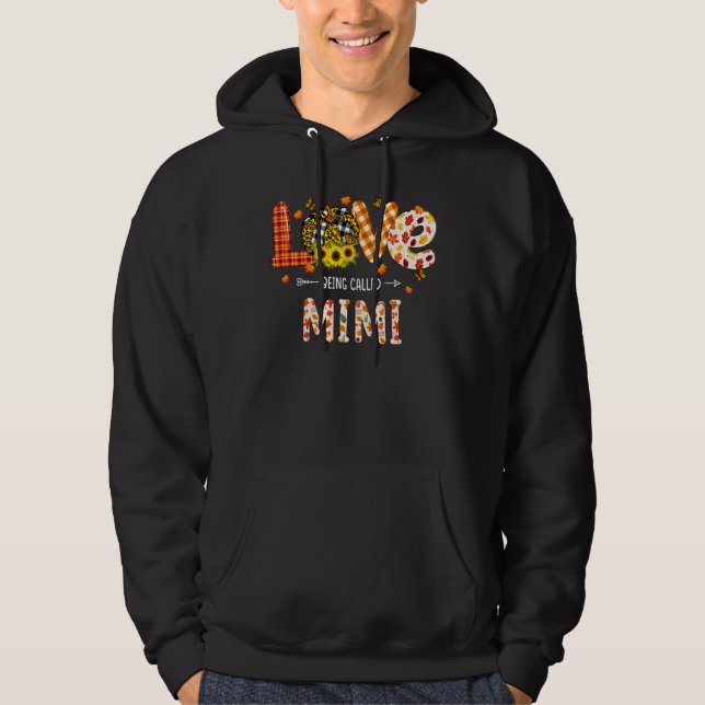 Kärlek kallas Mimi Leopard Pstickkin - tack Hoodie (Framsida)