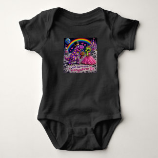 Kärlek Kan Hända Varsomhelst Baby-Body T Shirt
