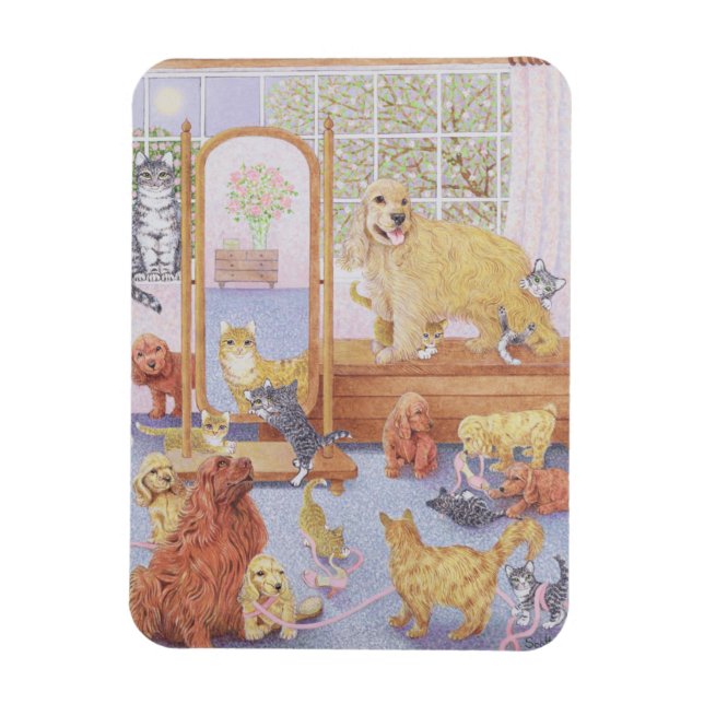 Kärlek känner inga gränser magnet (Vertikal)