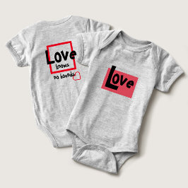 Kärlek känner inga gränser t shirt