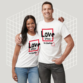 Kärlek känner inga gränser T-Shirt