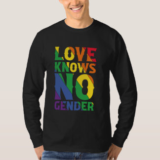 Kärlek känner ingen Gender T Shirt