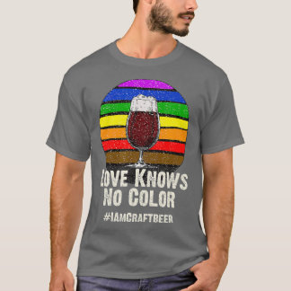 Kärlek känner inte till något Färg Craft Beer Dive T Shirt