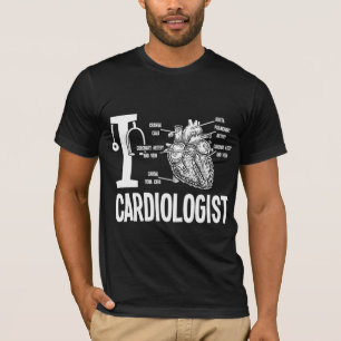 Kärlek kardiolog Hjärtanatomi Medicinsk kardiologi T Shirt