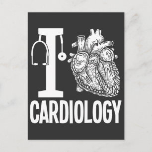 Kärlek kardiologi Heart Surgery Medio Cardiolog Vykort