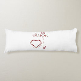 Kärlek Kärlek Heart Valentine Kroppskudde
