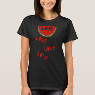 Kärlek Kärlek Kärlek Kärlek Watermelon Melon Somme T Shirt