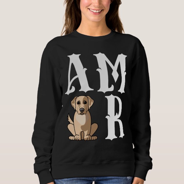 Kärlek Kärlek Labrador Retriever Hund Mamma T Shirt (Framsida)