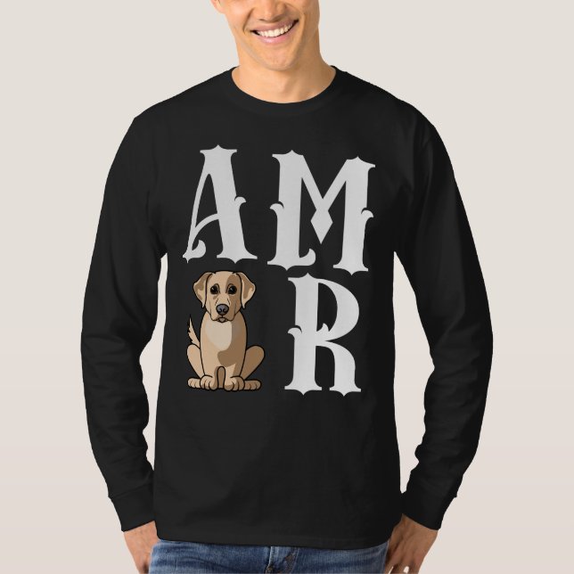 Kärlek Kärlek Labrador Retriever Hund Mamma T Shirt (Framsida)