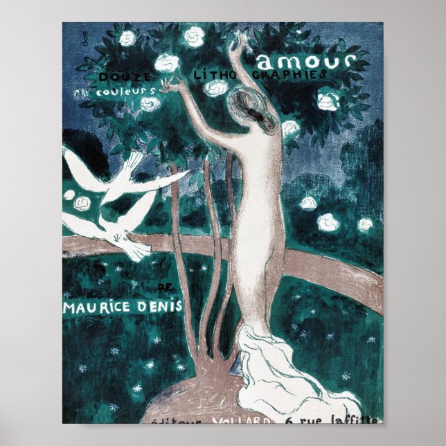 Kärlek (Kärlek), Maurice Denis Poster (Framsidan)
