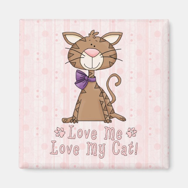 Kärlek, Kärlek min katt Magnet (Framsidan)